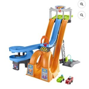 Fisher Price Little People Hot Wheel racing loop